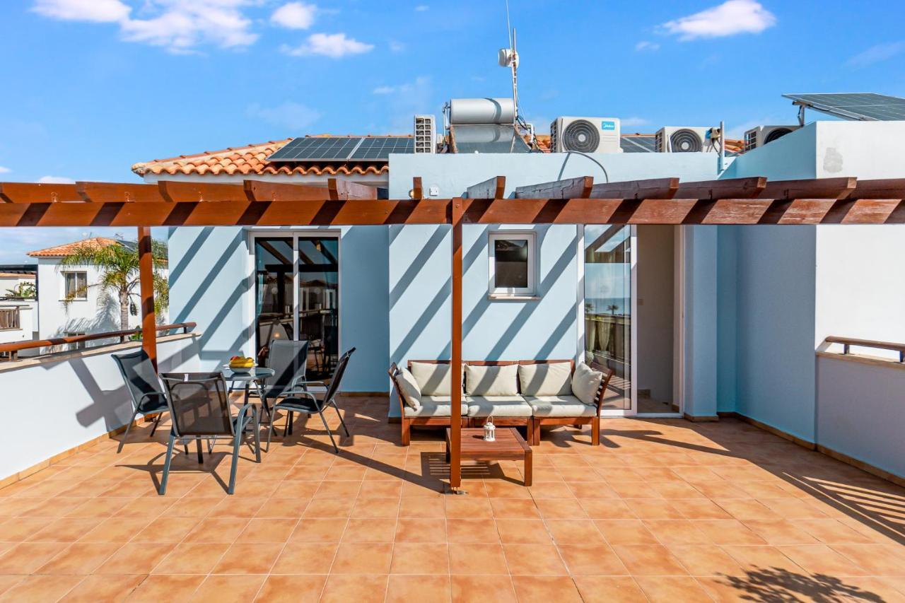 Villa Rosedale By Ezoria Villas Agia Napa Exterior foto